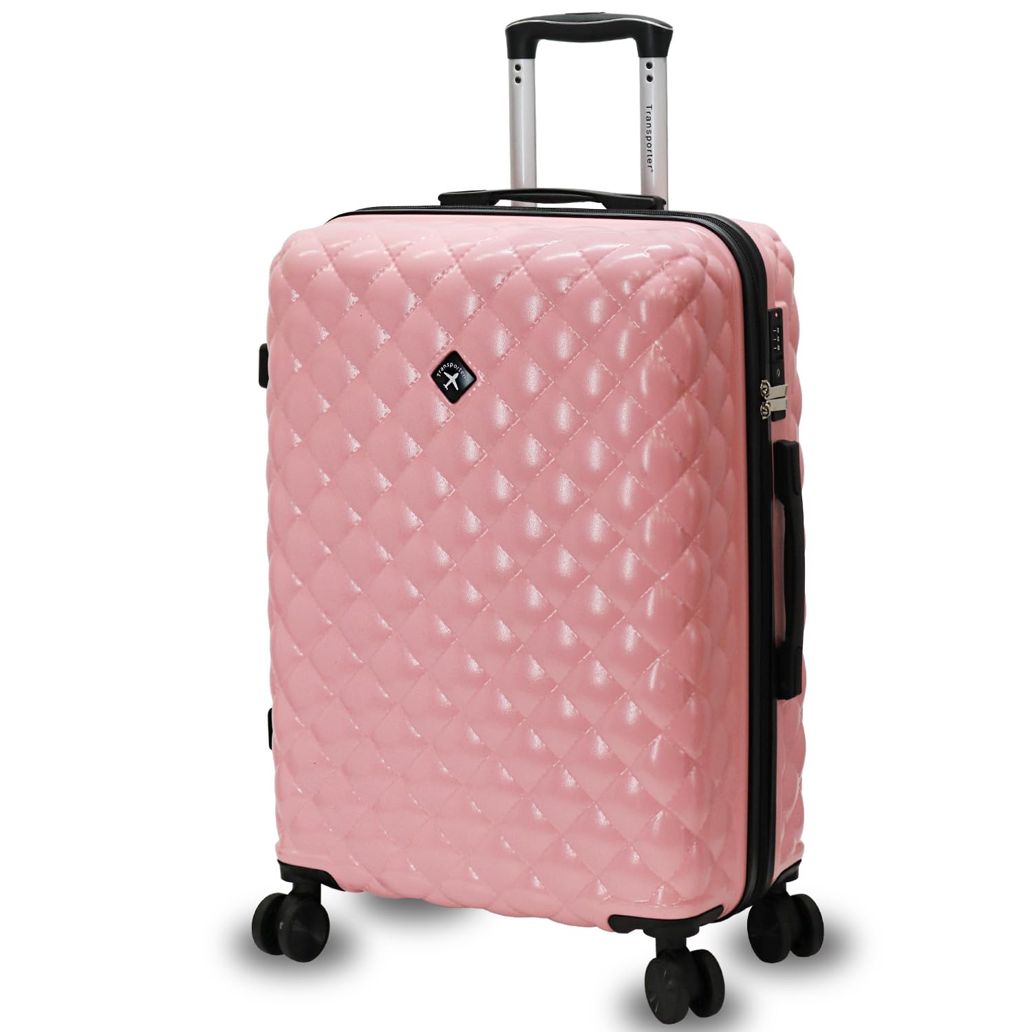 スーツケース 大型suitcaseUSBポート TSAロックL(7泊〜) ピンク スーツケース 大型suitcaseUSBポート TSAロックL(7泊〜) ピンク